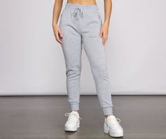 Cute And Casual Basic Joggers